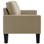 3-seater sofa in cappuccino-colored synthetic leather by , Sofas - Ref: Foro24-288766, Price: 293,99 €, Discount: %