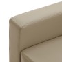 3-seater sofa in cappuccino-colored synthetic leather by , Sofas - Ref: Foro24-288766, Price: 293,99 €, Discount: %