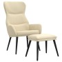 Relaxsessel mit cremefarbener Stofffußstütze von , Sessel - Ref: Foro24-3097431, Preis: 134,33 €, Rabatt: %