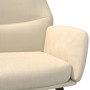 Relaxsessel mit cremefarbener Stofffußstütze von , Sessel - Ref: Foro24-3097431, Preis: 134,33 €, Rabatt: %