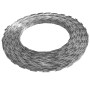 Alambre de púas concertina acero galvanizado 500 m de vidaXL, Cadenas, alambre y cuerda - Ref: Foro24-143336, Precio: 93,94 €...