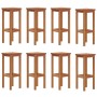 9-piece solid acacia wood garden bar furniture set by , Garden sets - Ref: Foro24-3116023, Price: 524,58 €, Discount: %