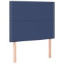 Headboards 2 units of blue fabric 80x5x78/88 cm by , Headboards and footboards - Ref: Foro24-3116172, Price: 65,59 €, Discoun...