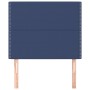 Headboards 2 units of blue fabric 80x5x78/88 cm by , Headboards and footboards - Ref: Foro24-3116172, Price: 65,59 €, Discoun...