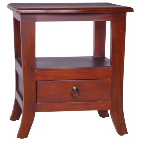 Mesita de noche clásica madera maciza de caoba marrón de , Mesitas de noche - Ref: Foro24-288862, Precio: 94,28 €, Descuento: %