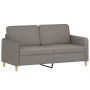 Three-piece sofa set with gray taupe fabric cushions by , Sofas - Ref: Foro24-3202101, Price: 504,99 €, Discount: %