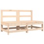 Garden center sofas, 2 units, solid pine wood by , Modular outdoor sofas - Ref: Foro24-825513, Price: 74,57 €, Discount: %