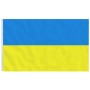 Ukraine flagpole and flag, aluminum, 5.55 m by , Flags and windsocks - Ref: Foro24-3210074, Price: 60,19 €, Discount: %