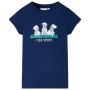 Camiseta infantil azul marino 140 de , Camisetas para niños - Ref: Foro24-11103, Precio: 9,99 €, Descuento: %