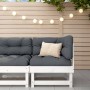 Solid pine wood corner garden sofa by , Modular outdoor sofas - Ref: Foro24-825367, Price: 67,65 €, Discount: %