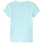 Camiseta infantil aguamarina claro 92 de , Camisetas para niños - Ref: Foro24-11389, Precio: 9,49 €, Descuento: %