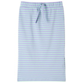 Straight children's skirt with bright mint stripes 140 by , kids pants - Ref: Foro24-10918, Price: 11,99 €, Discount: %