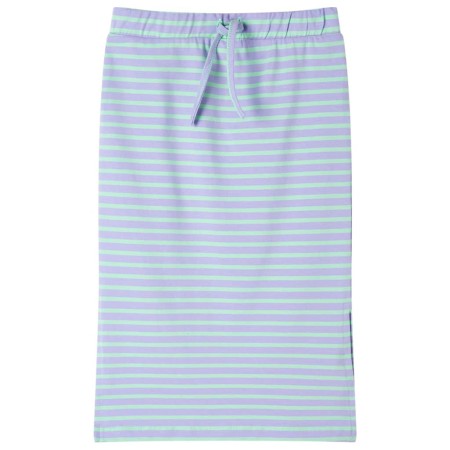 Straight children's skirt with bright mint stripes 140 by , kids pants - Ref: Foro24-10918, Price: 11,99 €, Discount: %