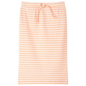 Falda recta infantil con rayas naranja fluorescente 116 de , Pantalones de niños - Ref: Foro24-10926, Precio: 10,99 €, Descue...