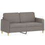 2-Sitzer-Sofa aus taupegrauem Stoff 140 cm von , Sofas - Ref: Foro24-359485, Preis: 231,21 €, Rabatt: %