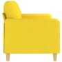 3-seater light yellow fabric sofa, 180 cm by , Sofas - Ref: Foro24-359491, Price: 266,83 €, Discount: %