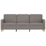 3-seater taupe gray fabric sofa, 180 cm by , Sofas - Ref: Foro24-359493, Price: 283,22 €, Discount: %