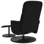 Sillón reclinable de masaje con reposapiés terciopelo negro de , Sillones - Ref: Foro24-356702, Precio: 186,35 €, Descuento: %