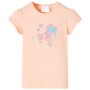 Hellorangefarbenes Kinder-T-Shirt 128 von , Kinder-T-Shirts - Ref: Foro24-10587, Preis: 9,43 €, Rabatt: %