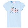 Light blue children's t-shirt size 140 by , Kids T-shirts - Ref: Foro24-11078, Price: 9,74 €, Discount: %