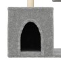 Rascador para gatos con postes de sisal gris claro 86 cm de , Mobiliario para gatos - Ref: Foro24-172101, Precio: 38,01 €, De...