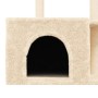 Cat scratcher with cream-colored sisal posts 110 cm by , Cat furniture - Ref: Foro24-172103, Price: 37,85 €, Discount: %