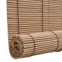 Brown bamboo roller blind 140x220 cm by vidaXL, Blinds and blinds - Ref: Foro24-245815, Price: 34,22 €, Discount: %