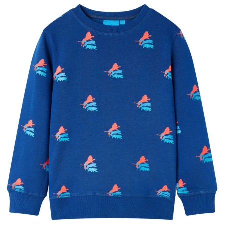 Sudadera infantil azul oscuro 140 de , Camisetas para niños - Ref: Foro24-13313, Precio: 14,52 €, Descuento: %