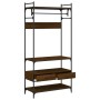 Armario cajones madera ingeniería marrón roble 89x39x184,5 cm de , Armarios roperos - Ref: Foro24-838957, Precio: 128,50 €, D...