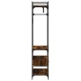 Armario cajones madera ingeniería roble ahumado 89x39x184,5 cm de , Armarios roperos - Ref: Foro24-838955, Precio: 117,37 €, ...