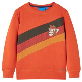 Orangefarbenes Kinder-Sweatshirt 128 von , Kinder-T-Shirts - Ref: Foro24-13062, Preis: 11,99 €, Rabatt: %