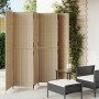 6 panel beige synthetic rattan screen by , Room dividers - Ref: Foro24-365355, Price: 266,25 €, Discount: %