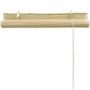 Natural bamboo roller blind 80x220 cm by vidaXL, Blinds and blinds - Ref: Foro24-245817, Price: 21,56 €, Discount: %