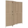 3-panel beige synthetic rattan room divider by , Room dividers - Ref: Foro24-365343, Price: 140,61 €, Discount: %