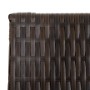 3-panel brown synthetic rattan screen by , Room dividers - Ref: Foro24-365341, Price: 140,46 €, Discount: %