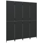 4-Panel-Bildschirm aus synthetischem Rattan schwarz von , Raumteiler - Ref: Foro24-365360, Preis: 169,61 €, Rabatt: %