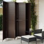 6-panel brown synthetic rattan screen by , Room dividers - Ref: Foro24-365369, Price: 246,60 €, Discount: %