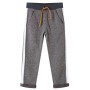 Dark gray mélange children's sweatpants size 128 by , kids pants - Ref: Foro24-13097, Price: 9,95 €, Discount: %