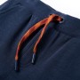 Navy blue mélange children's sweatpants size 128 by , kids pants - Ref: Foro24-12797, Price: 11,85 €, Discount: %