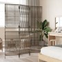 3-panel gray synthetic rattan room divider by , Room dividers - Ref: Foro24-365374, Price: 103,98 €, Discount: %