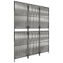 3-panel gray synthetic rattan room divider by , Room dividers - Ref: Foro24-365374, Price: 103,98 €, Discount: %