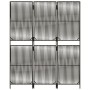 3-panel gray synthetic rattan room divider by , Room dividers - Ref: Foro24-365374, Price: 103,98 €, Discount: %