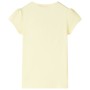 Camiseta infantil amarillo suave 92 de , Camisetas para niños - Ref: Foro24-10579, Precio: 9,43 €, Descuento: %