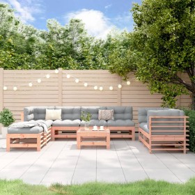 Garden furniture set 9 pieces solid wood Douglas fir by , Garden sets - Ref: Foro24-3186303, Price: 513,91 €, Discount: %