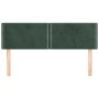 Headboards 2 units dark green velvet 72x5x78/88 cm by , Headboards and footboards - Ref: Foro24-345941, Price: 53,41 €, Disco...