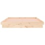 Bed frame with LED solid wood 200x200 cm by , Beds and slatted bases - Ref: Foro24-819992, Price: 158,27 €, Discount: %