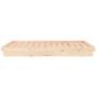 Estructura de cama con LED madera maciza 200x200 cm de , Camas y somieres - Ref: Foro24-819992, Precio: 158,27 €, Descuento: %