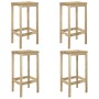 Garden bar set 5 pieces impregnated pine wood by , Garden sets - Ref: Foro24-3096640, Price: 140,35 €, Discount: %