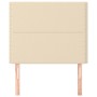 Cabeceros 2 unidades de tela color crema 80x5x78/88 cm de , Cabeceros y pies de cama - Ref: Foro24-3116171, Precio: 66,91 €, ...