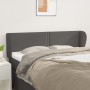 Gray synthetic leather headboard 147x23x78/88 cm by , Headboards and footboards - Ref: Foro24-3117098, Price: 73,23 €, Discou...